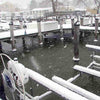 Image of Scott Dock Post Bracket Mount for Scott De-Icer Connected to a Dock in an Icy Area 115V