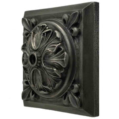 Black Oak Foundry Oak Leaf Emitter - M209 - Right Profile - Antique Pewter