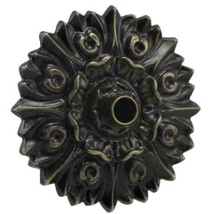 Black Oak Foundry Versailles Emitter - S85 - Left Profile - Oil Rubbed Bronze