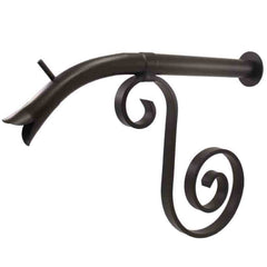 Black Oak Foundry Courtyard Spout – Large w/ Mini Backplate