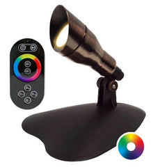 Anjon 3 Watt LED Color-Changing Spotlight with Controller  Kit