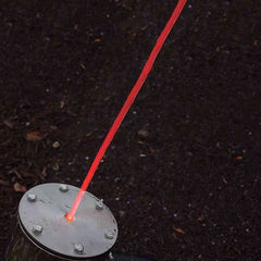 Arching Laminar Flow Stream Fountain with Multi-Color LED