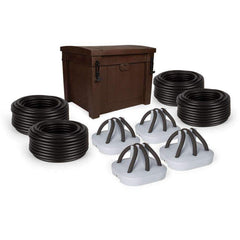Atlantic Complete Shallow Water Aeration System Complete with Cabinet 4 Weighted Tubing 4 Diffusers TPS400S