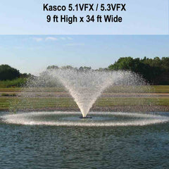 Kasco 5.3VFX 5HP Aerating Fountain