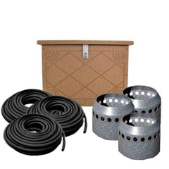 Keeton ProLake1 1.3 Aeration System 1/2HP 3 Duraplate Diffusers - 115V/230V PL-1.3 PL-1.3+ Cabinet Tubing and Diffuser